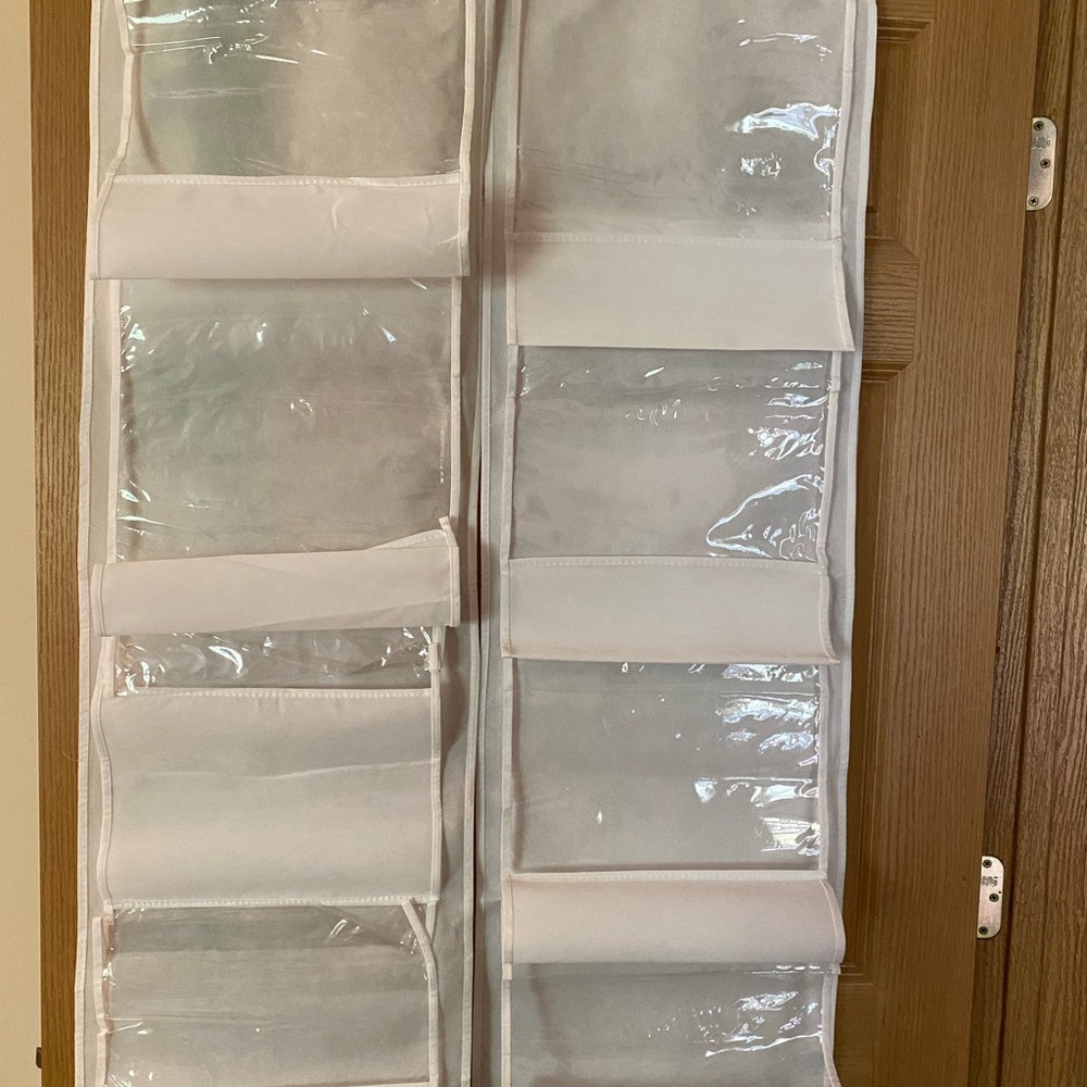 White Purse Organizer set of 2